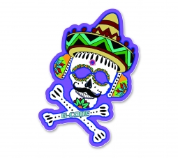 SUGARSKULL STICKER - Apparel & Swag - holsters and tactical equipment